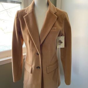 Tasha Polizzi Carmela Blazer in Camel color NEW! Size Smalll
